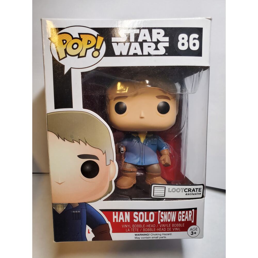 Funko POP - Star Wars - Han Solo "Snow Gear" Vinyl Bobble-Head - 86